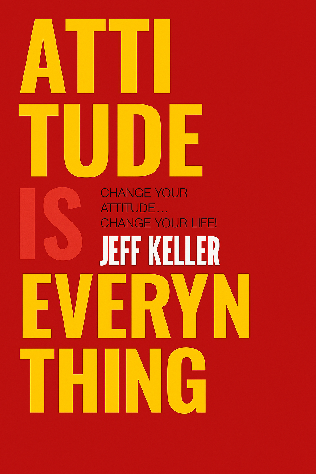 Attitude is Everything change your attitude change your life! (Paperback) – 25 May 2015 by Jeff Keller (Author)