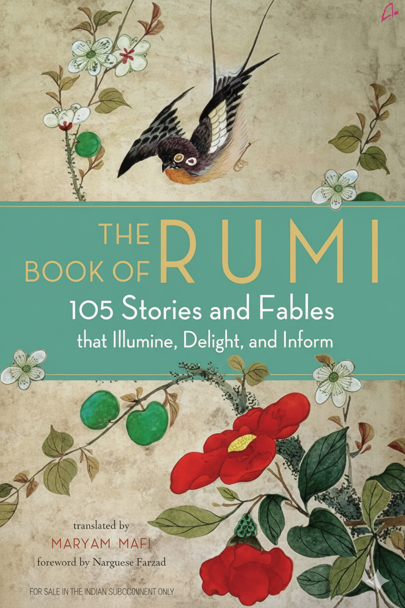 The Book of Rumi: 105 Stories and Fables that Illumine, Delight, and Inform (Paperback) – by Rumi (Author), Maryam Mafi (Translator)