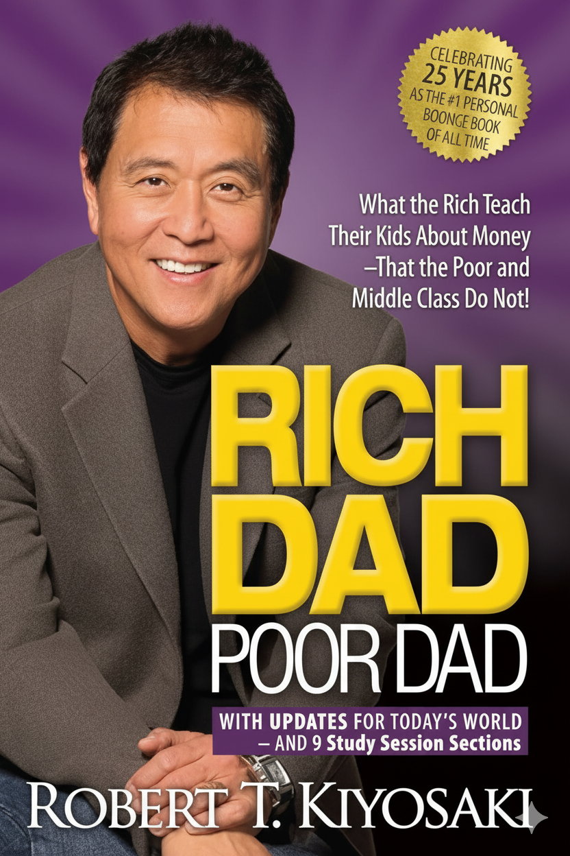 Rich Dad Poor Dad: What the Rich Teach Their Kids About Money That the Poor and Middle Class Do Not (Paperback)- by Robert T. Kiyosaki (Author)