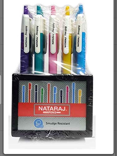 Nataraj Snappy Ball Pen Pen Dispenser (30 Pcs) Blue
